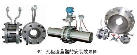 孔板流量計安裝效果圖