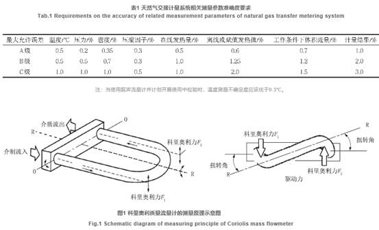 質(zhì)量流量計(jì)測(cè)量原理圖示